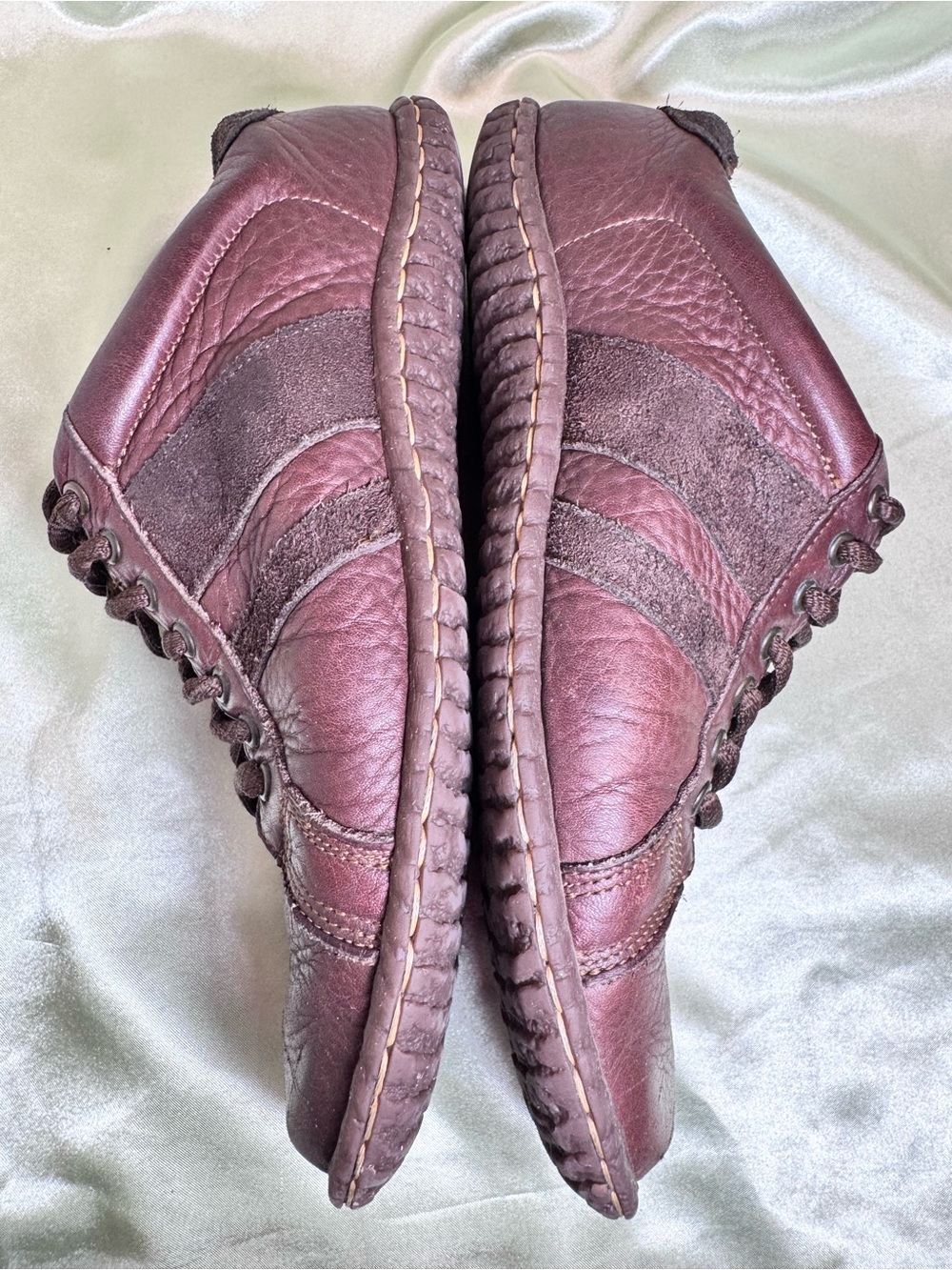 Born Leather Sneakers, Soft and Casual Dark Brown Women’s size 7 (38) - Picture 6 of 9
